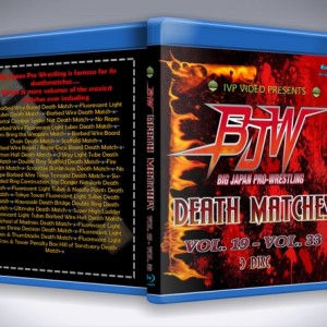 BJPW Deathmatches V.2 (3 Disc Blu-Ray with Cover Art)